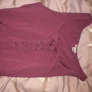 Cute garage pink bodysuit ! Worn once